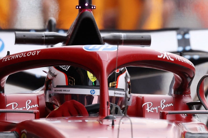 Formula One F1 - Abu Dhabi Grand Prix - Yas Marina Circuit, Abu Dhabi, United Arab Emirates - December 5, 2025
 Ferrari's Charles Leclerc during practice REUTERS/Amr Alfiky