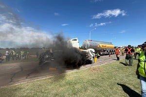 Simulacro histórico en San Agustín: instituciones y vecinos se entrenaron para responder ante crisis