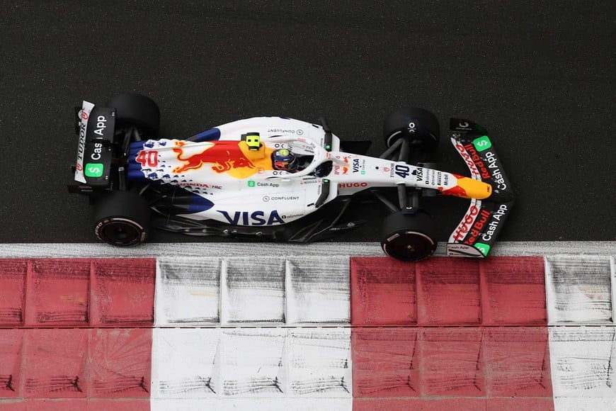 Formula One F1 - Abu Dhabi Grand Prix - Yas Marina Circuit, Abu Dhabi, United Arab Emirates - December 5, 2025
 Reserve RB driver Ayumu Iwasa during practice REUTERS/Jakub Porzycki