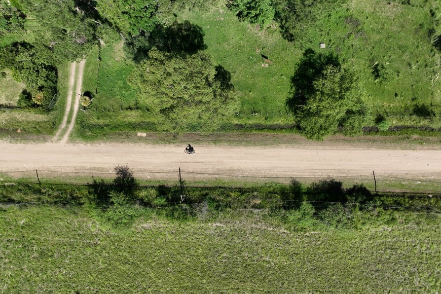 Vista aérea del actual trazado. Crédito: Fernando Nicola.