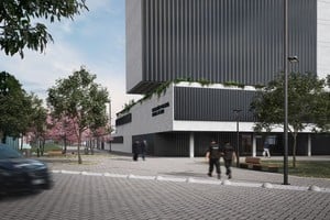 Maqueta que muestra cómo serán las Estaciones Policiales. Crédito: Gentileza