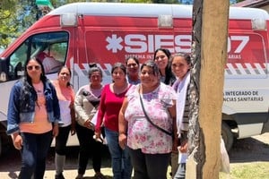 "Salud cerca de la gente", resaltó Gramajo en Gato Colorado