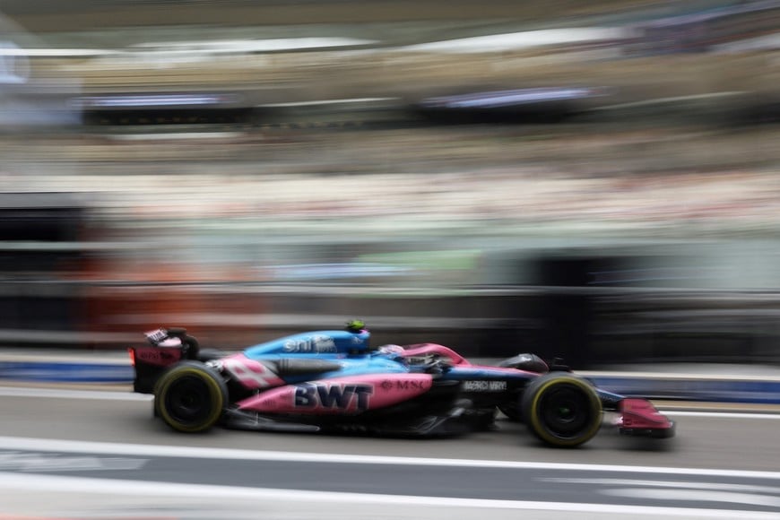 Formula One F1 - Abu Dhabi Grand Prix - Yas Marina Circuit, Abu Dhabi, United Arab Emirates - December 5, 2025
 Reserve Alpine driver Paul Aron during practice REUTERS/Amr Alfiky