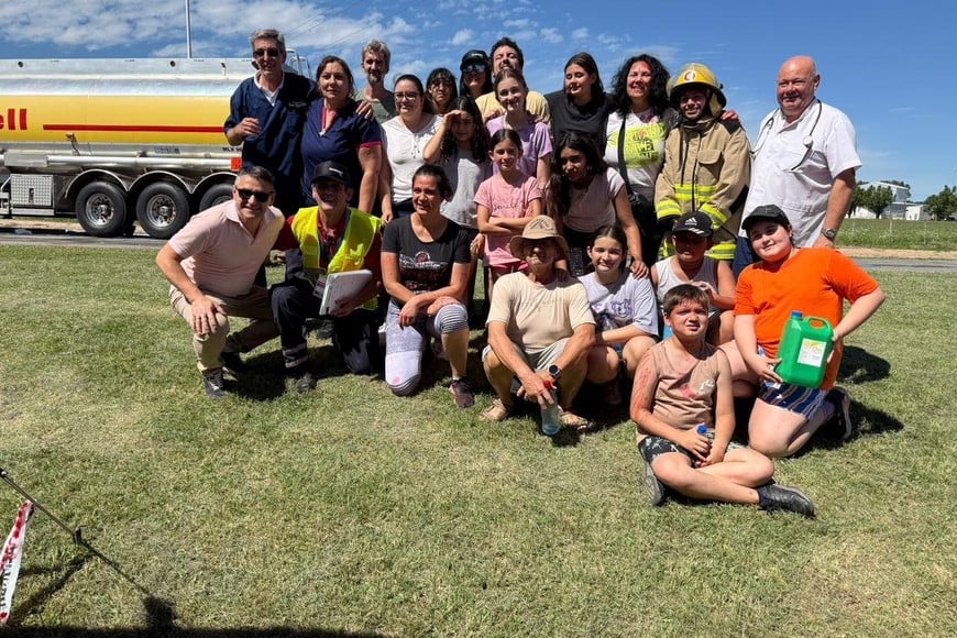 Simulacro histórico en San Agustín: instituciones y vecinos se entrenaron para responder ante crisis