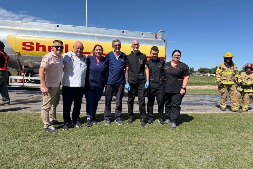 Simulacro histórico en San Agustín: instituciones y vecinos se entrenaron para responder ante crisis