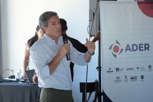 Nicolás Cabo, presidente de ADER. Crédito: Guillermo Di Salvatore
