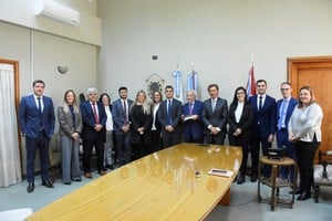 Una delegación de la justicia de Tucumán supervisó los trabajos en Rosario y San Lorenzo este año. Foto: CSJSF