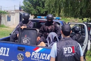 El prófugo fue atrapado en la zona norte de la ciudad de Santa Fe. Foto: El Litoral