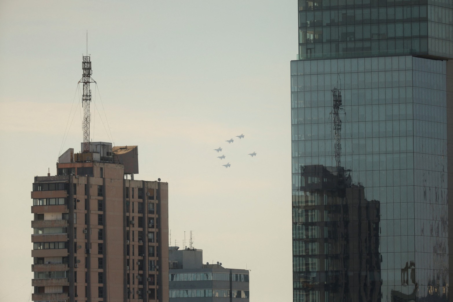 Los aviones fueron comprados a Dinamarca.