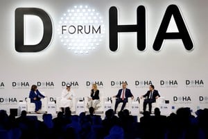 Kaja Kallas: “Estados Unidos sigue siendo nuestro mayor aliado” pese a críticas cruzadas. CREDITO: REUTERS/Ibraheem Abu Mustafa