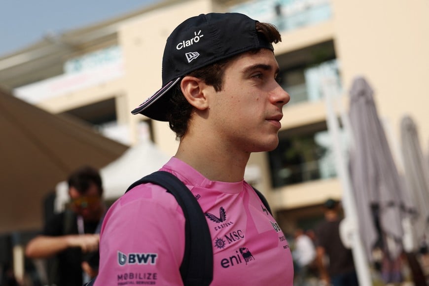 Formula One F1 - Abu Dhabi Grand Prix - Yas Marina Circuit, Abu Dhabi, United Arab Emirates - December 6, 2025
Alpine's Franco Colapinto arrives for qualifying REUTERS/Jakub Porzycki