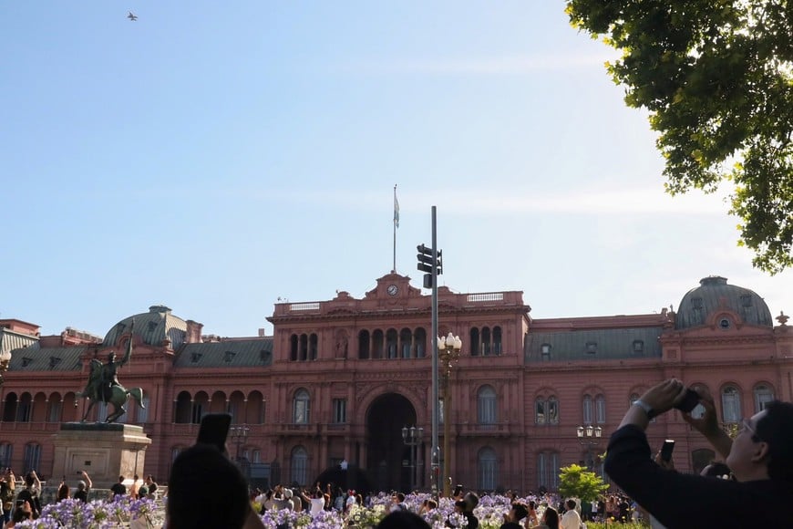 En Casa Rosada se vivió así.