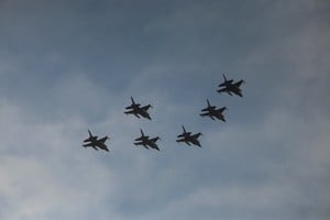 Los aviones que llegaron desde Europa ya forman parte de las FF.AA. Reuters.