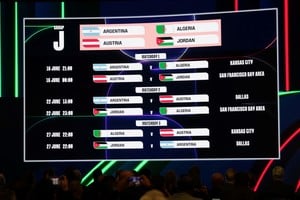 La FIFA presentó el calendario este sábado. Crédito: REUTERS/Jeenah Moon