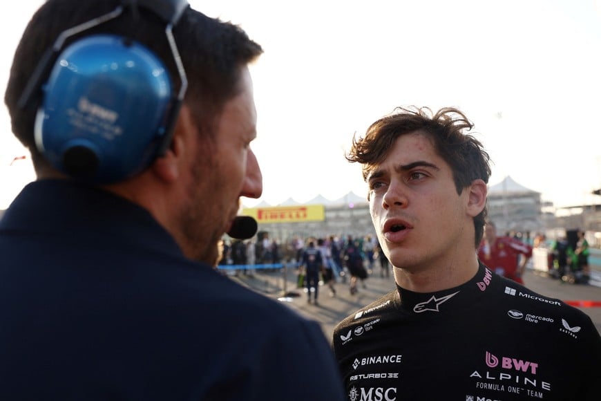 Formula One F1 - Abu Dhabi Grand Prix - Yas Marina Circuit, Abu Dhabi, United Arab Emirates - December 7, 2025
Alpine's Franco Colapinto before the race REUTERS/Amr Alfiky