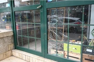 Los daños en el negocio ubicado en O. Gelabert 2600. Foto: Flavio Raina