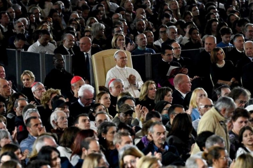 León XIV participó por primera vez del Concierto de los Pobres y destacó que la música “es un don para todos”.