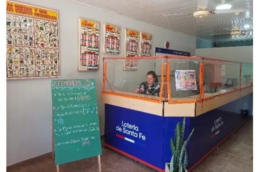 "En nuestra agencia se jugó el Quini 6 más grande de la historia", dijo Edgardo Peralta.