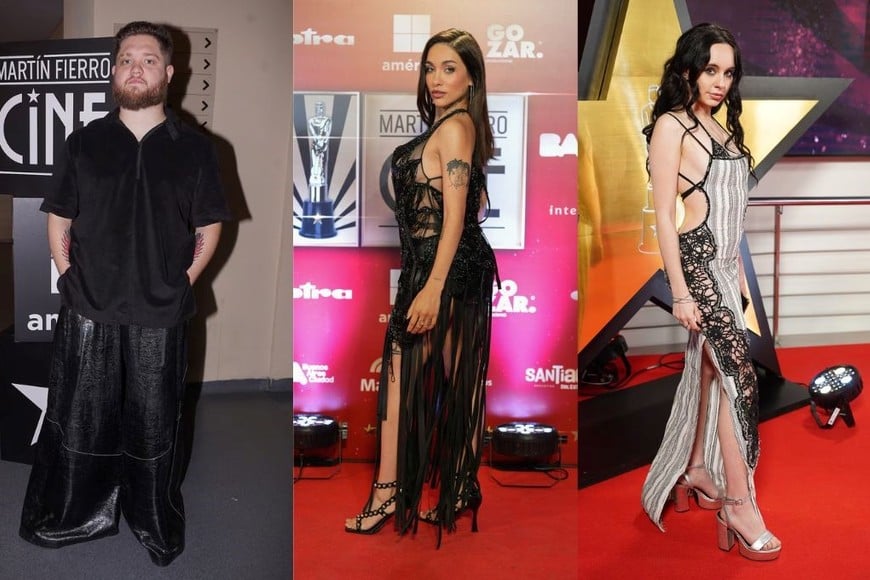 Toto Kirzner, María Becerra y Maite Lanata, los looks en negro más jugados.