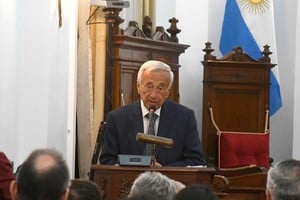 El letrado anticipó que 2026 será su último año en el Poder Judicial. Foto: Manuel Fabatía.