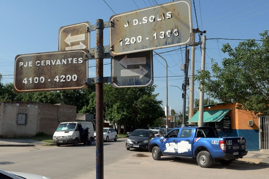 Parte de las intervenciones en barrio San Lorenzo. Foto: Guillermo Di Salvatore