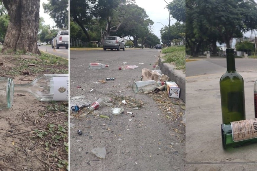 descontrol en avenida Galicia