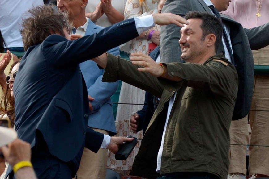 Milei y Petri vieron juntos la final de polo en CABA.