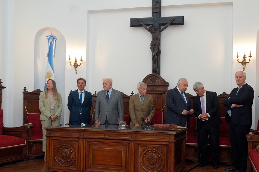 La composición actual de la Corte. Foto: Guillermo Di Salvatore