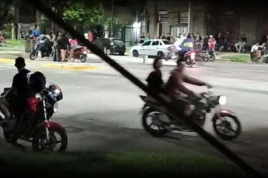 descontrol en avenida Galicia