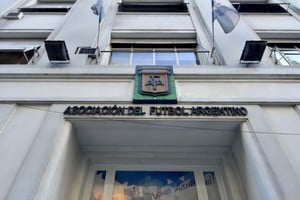 Sede de la Asociación del Fútbol Argentino (AFA) en calle Viamonte.