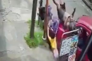 Un padre y sus dos hijas salvaron sus vidas de milagro