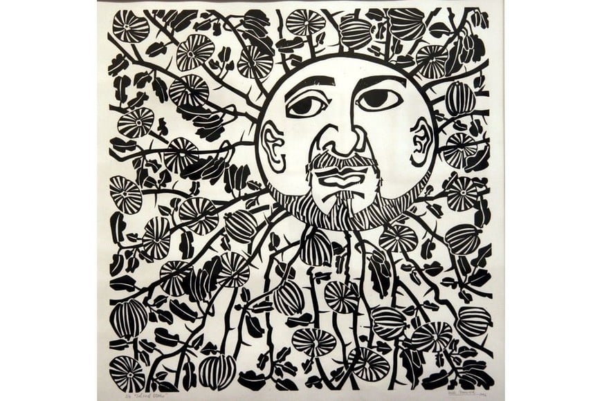 Obra de Mele Bruniard. Foto: Archivo El Litoral