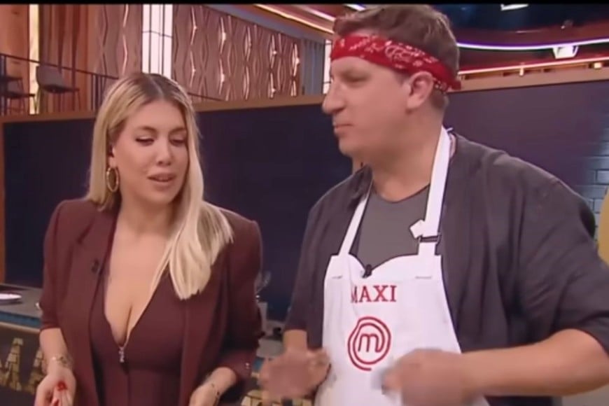 Maxi López no se guardó nada y  volvió a cruzarse con Wanda Nara.