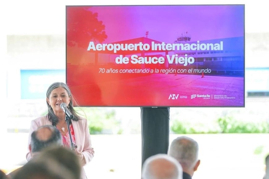 Mónica Alvarado subrayó el rol metropolitano y logístico de Sauce Viejo.
