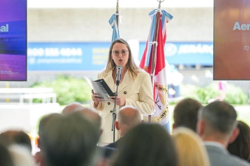 Gisela Riuli destacó que Sauce Viejo transita una etapa clave tras obtener la certificación internacional.