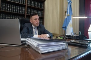 “Veo una justicia de cercanía, de contacto con la sociedad”, apunta Alurralde. Foto: Guillermo Di Salvatore