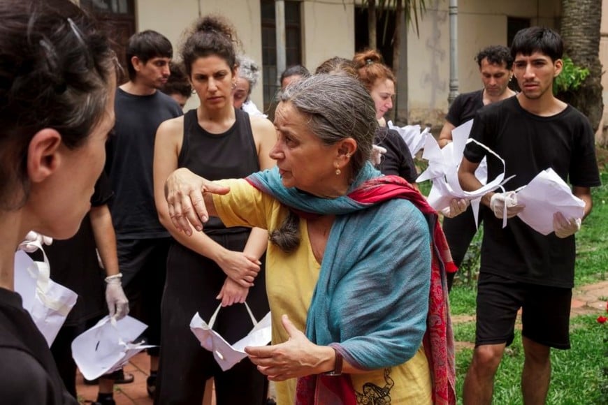 Sandra Pasini: Pasini afirma que “Enseñar es también un modo de aprender” y que es una responsabilidad transmitir a otros las enseñanzas de Iben. Foto: Gentileza Diego Pratto