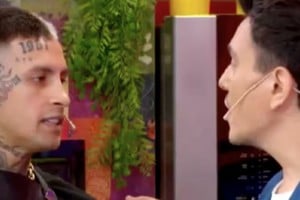 "Para mí sos un logi", le terminó diciendo L-Gante a Gustavo Méndez. 