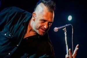 Ricardo Horacio Iorio, fundador de las bandas V8, Hermética y Almafuerte, es considerado uno de los principales referentes e impulsores del heavy metal argentino. Foto: NA