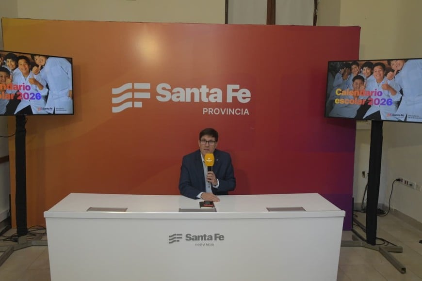 El ministro José Goity. Foto: Guillermo Di Salvatore