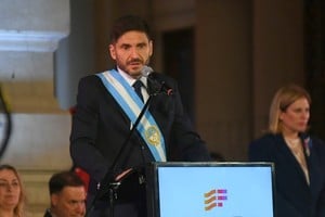 Dos años atrás, Maximiliano Pullaro ponía en marcha la gestión con una fuerte impronta de cambios. Foto: El Litoral