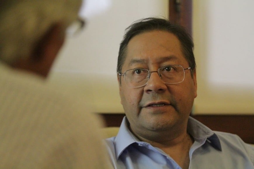 Luis Arce en su paso por Santa Fe, cuando era ministro de Economía de Bolivia. Foto: Archivo EL