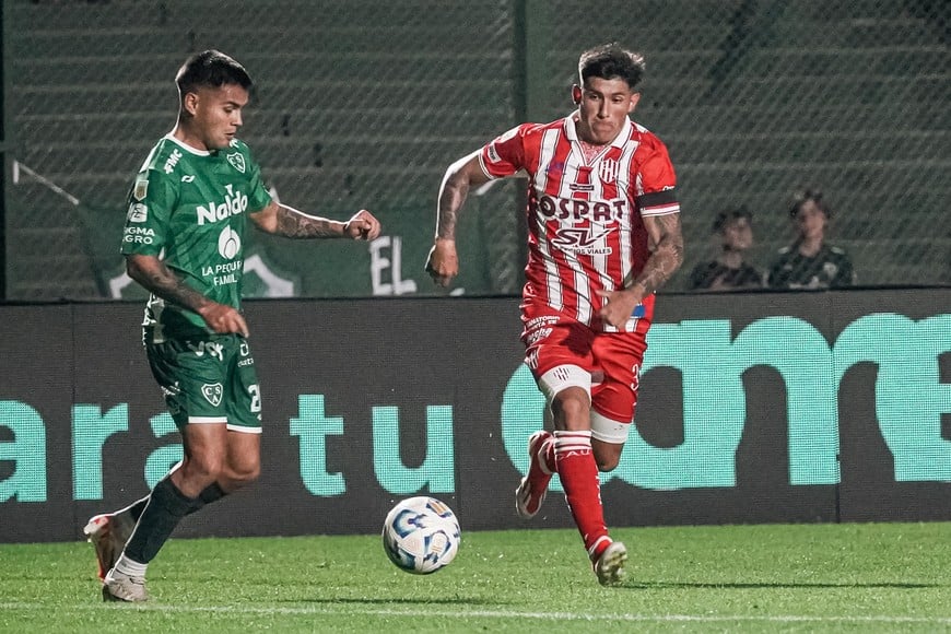 Unión quedó emparejado con Sarmiento en el "clásico". Crédito: Lucas Alcaraz