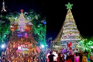 Lass familias aprovecharon los espacios preparados para tomarse fotografías y compartirlas en redes sociales usando el hashtag #navidadetodos, sumándose de forma activa a esta celebración comunitaria.