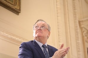 Felipe Michlig, presidente del Senado santafesino.