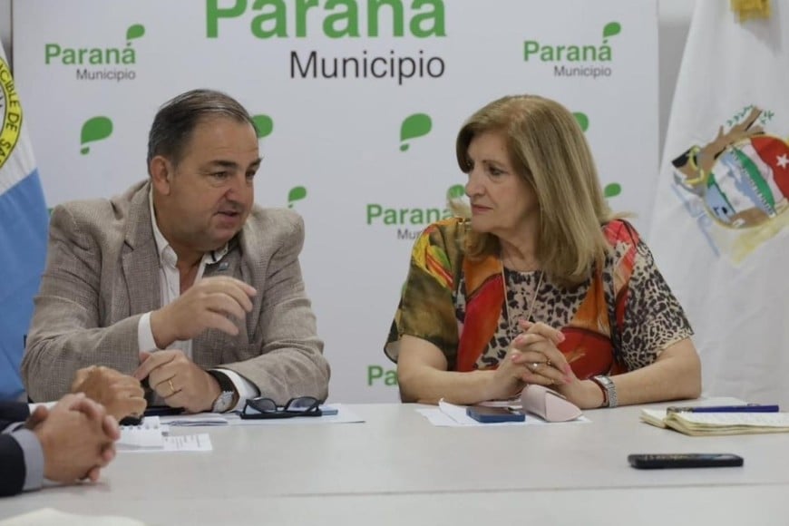 Poletti y Romero se reunieron en la Casa de la Costa para coordinar una agenda común.