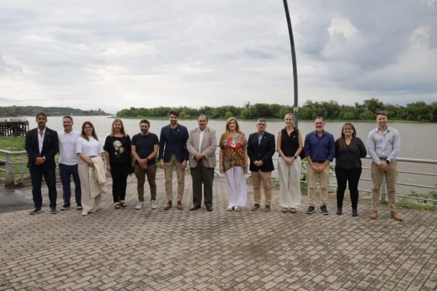 Poletti y Romero se reunieron en la Casa de la Costa para coordinar una agenda común.