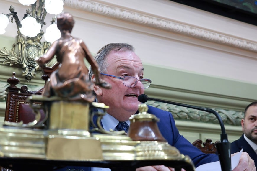 Felipe Michlig, presidente del Senado