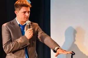 Joaquín Poleri juró como el primer intendente de Teodelina. Foto: Gentileza