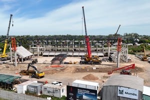 La obra pública, uno de los puntos fuertes del Presupuesto 2026. Foto: Fernando Nicola.